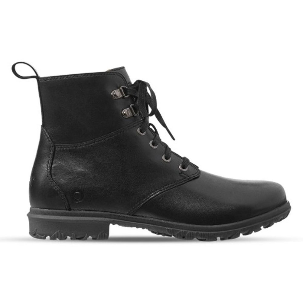 BOGS Women's Pearl Lace Rain, Ebony 6